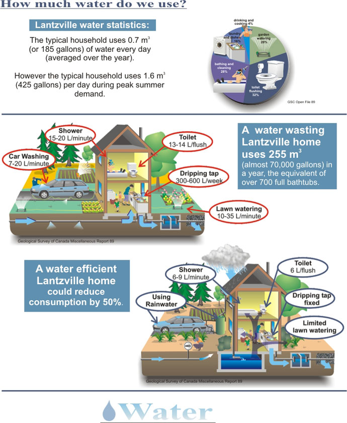 How much water do we use?